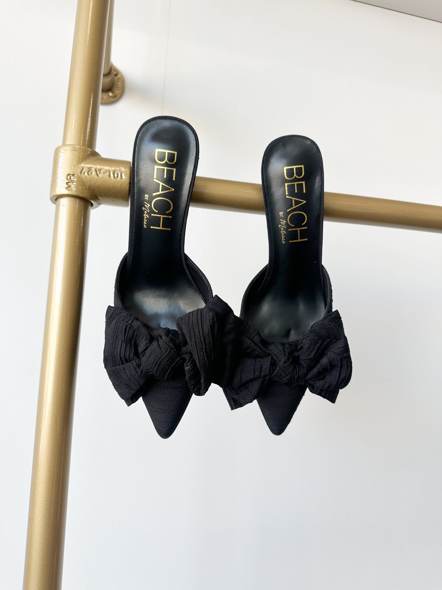 Goldie Black Heels