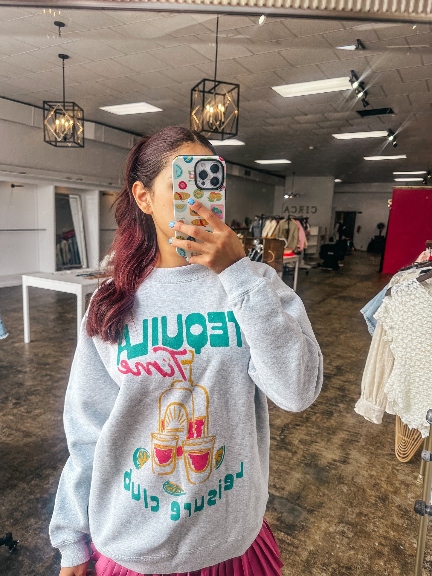 TEQUILIA TIME SWEATSHIRT