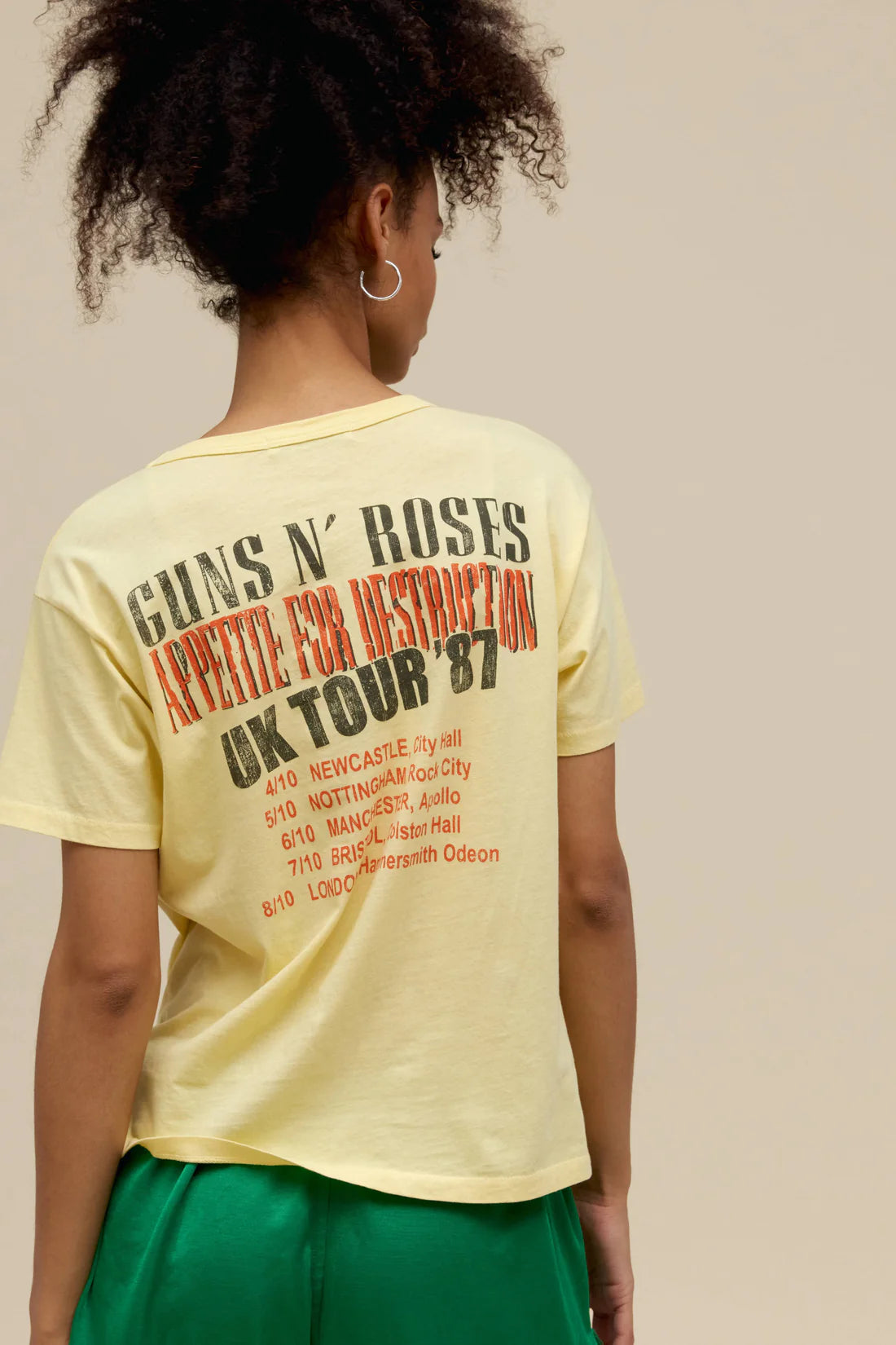 GUNS N ROSES RINGER TEE