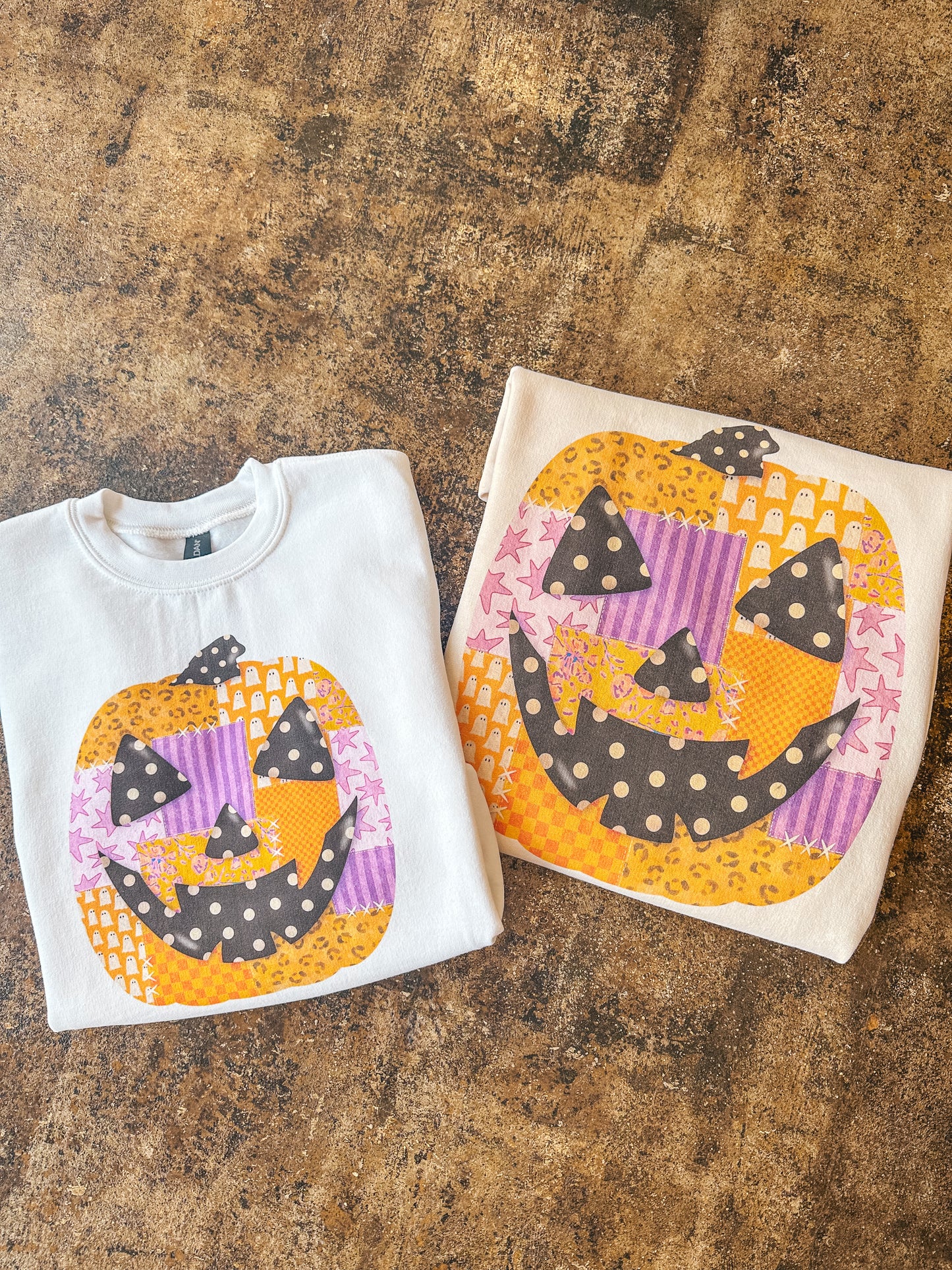 PATCHWORK JACK O LANTERN