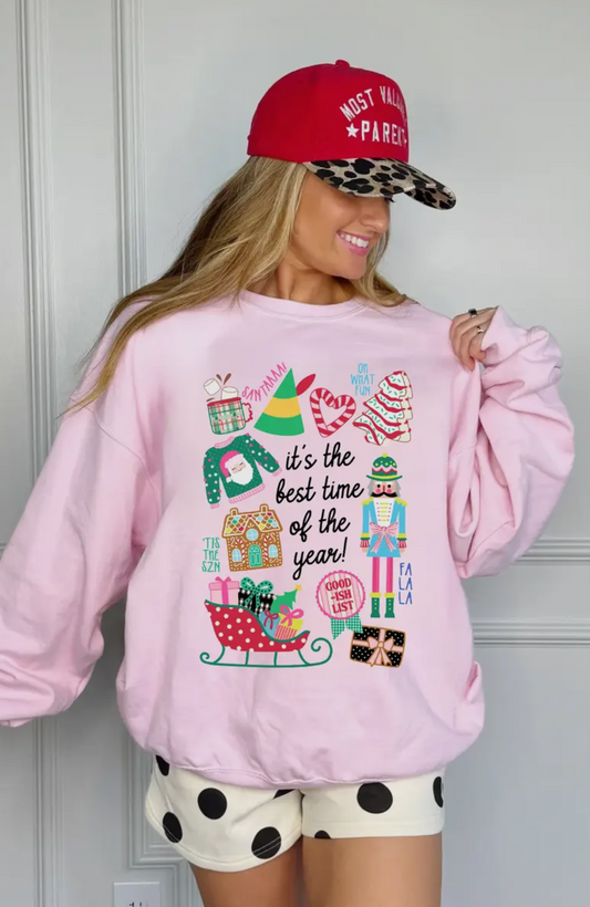 BEST TIME OF THE YEAR SWEATSHIRT