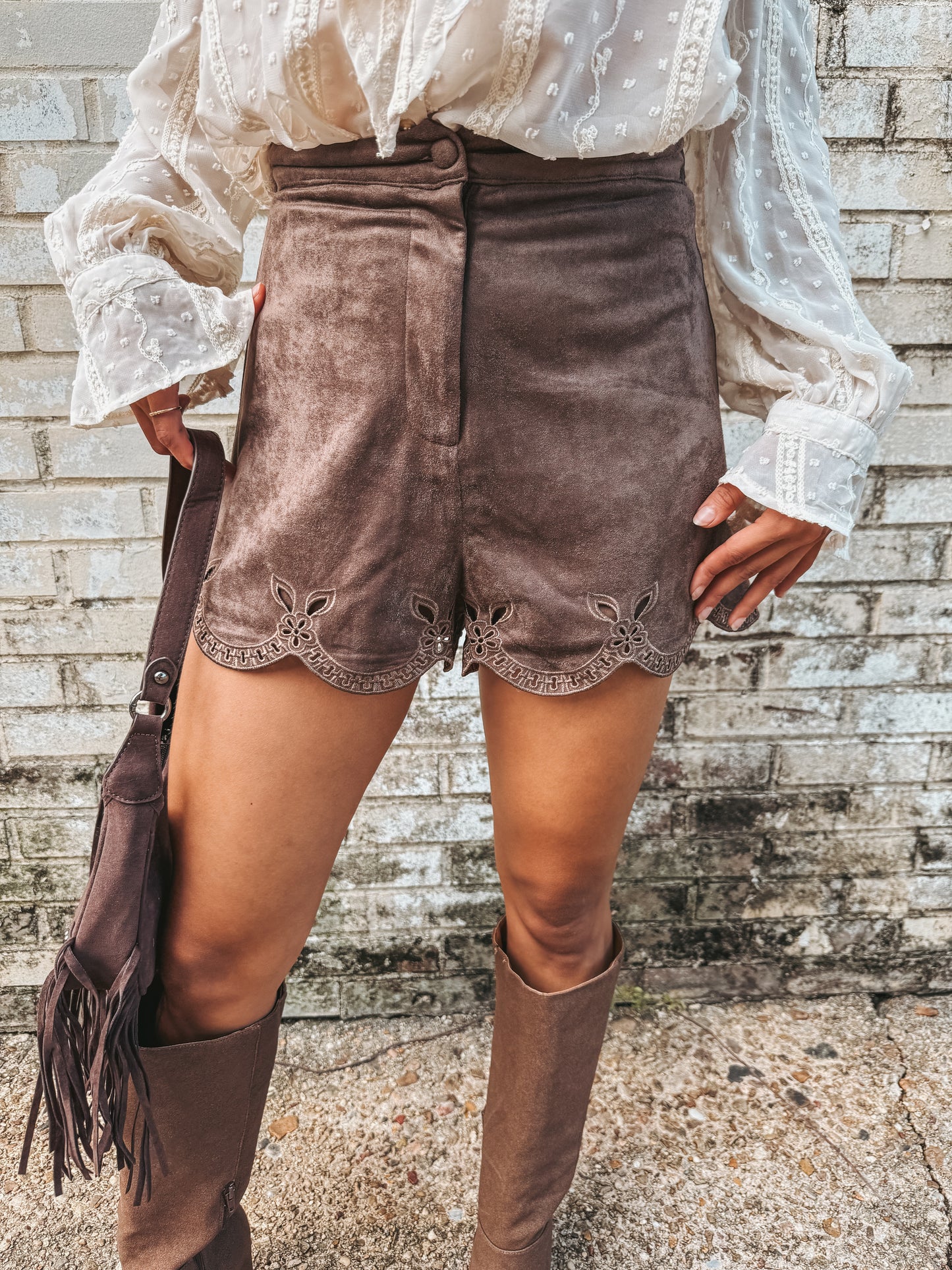 ALL THINGS BROWN SHORTS