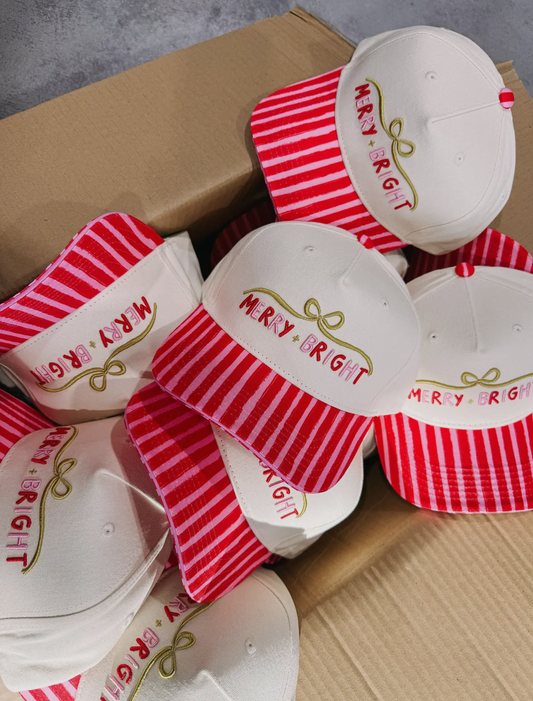 MERRY + BRIGHT TUCKER HAT