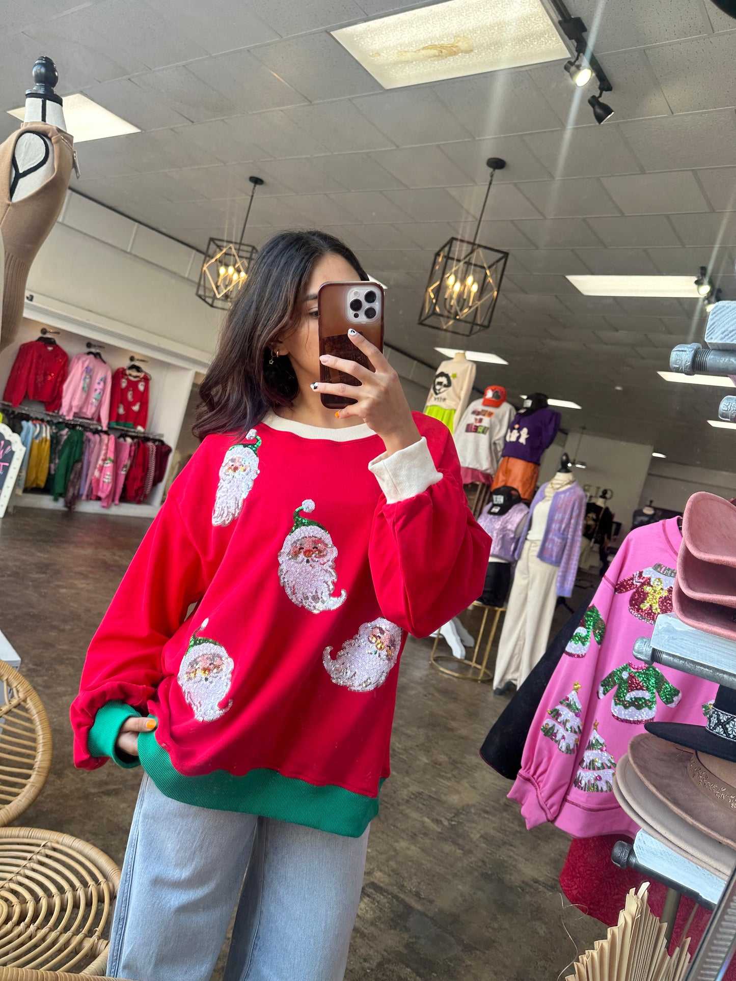 SANTA BABY TOP