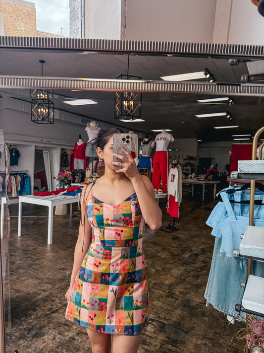 YOU CAN ASK THE FLOWERS DRESS