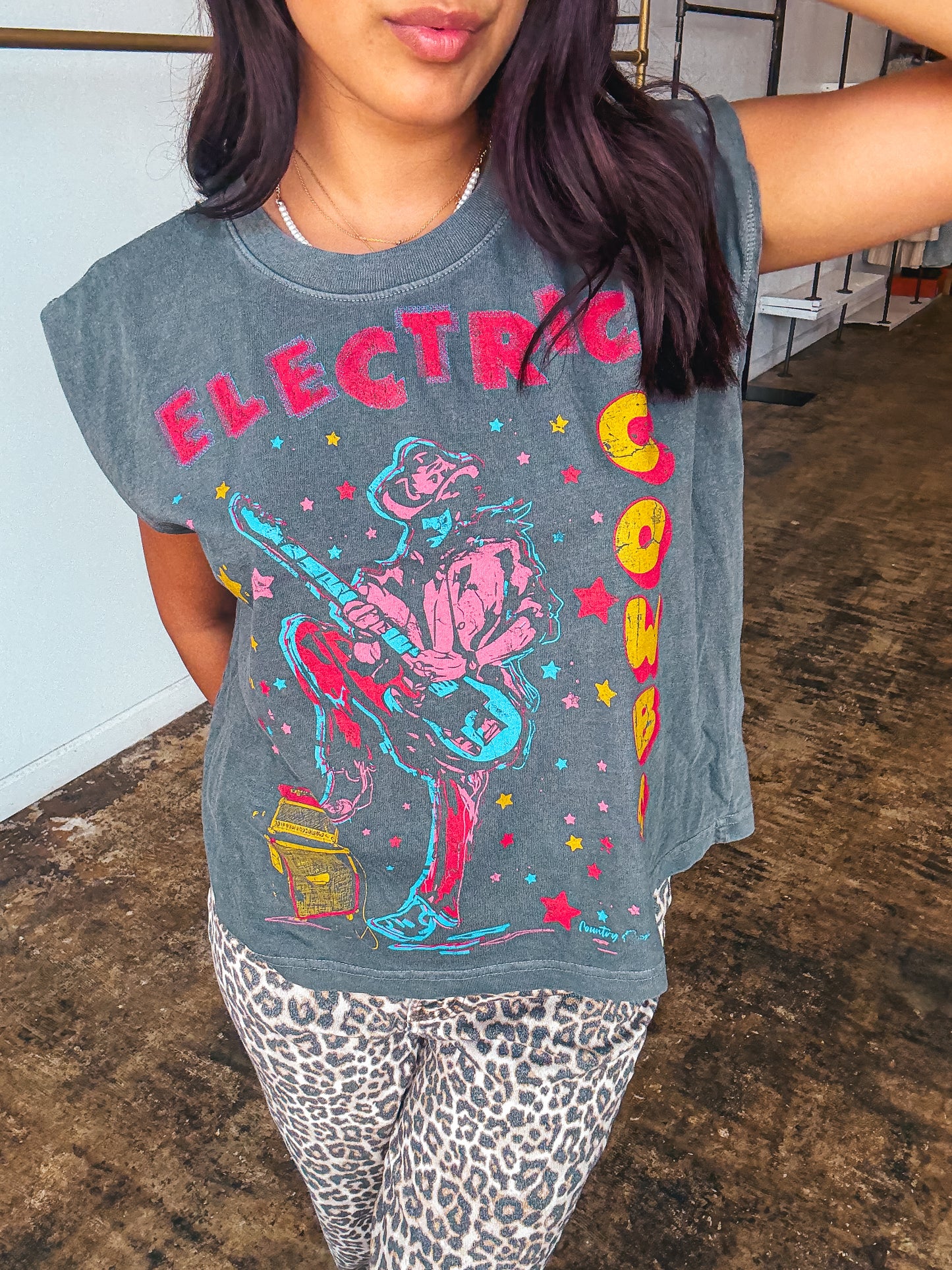 ELECTRIC COWBOY TEE