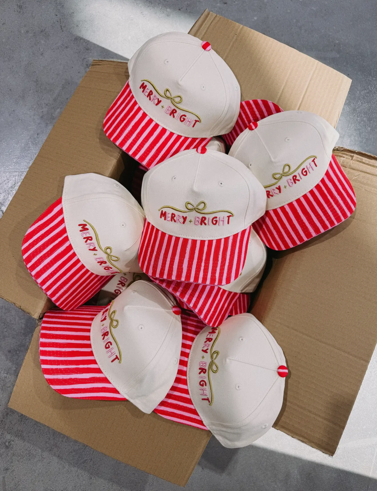 MERRY + BRIGHT TUCKER HAT