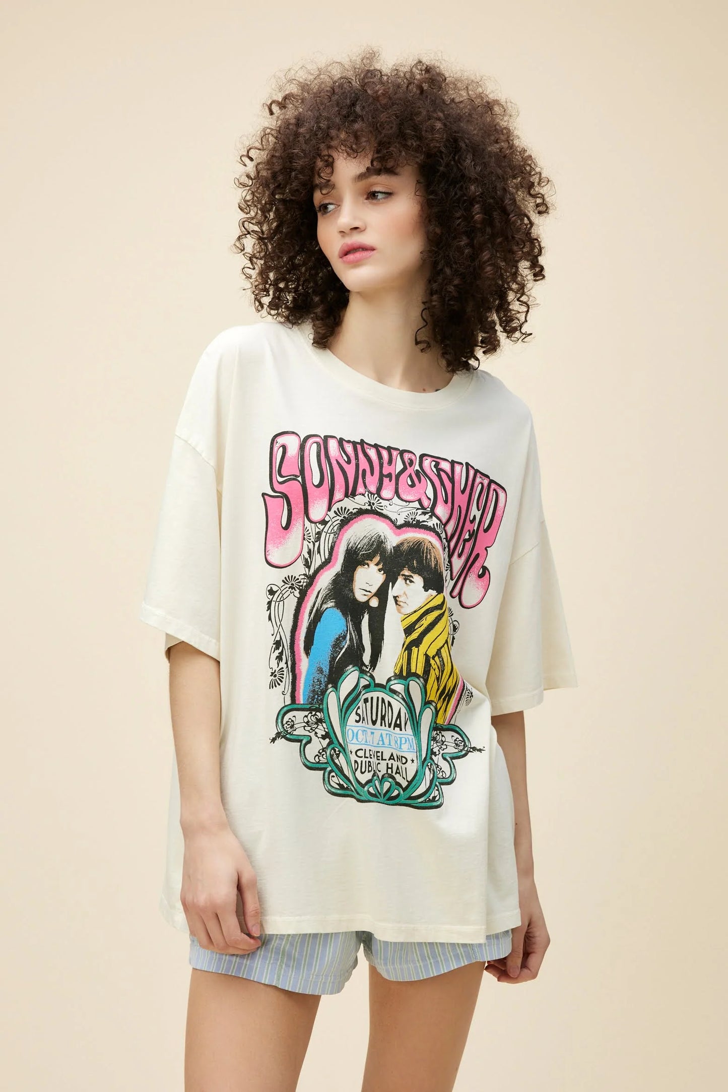 SONNY AND CHER TEE