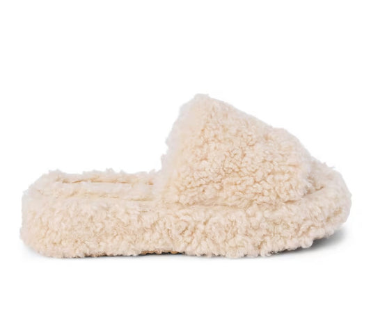 FAUX FUR SLIPPERS