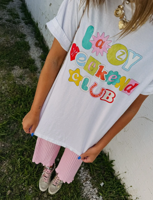 LAZY WEEKEND CLUB TEE