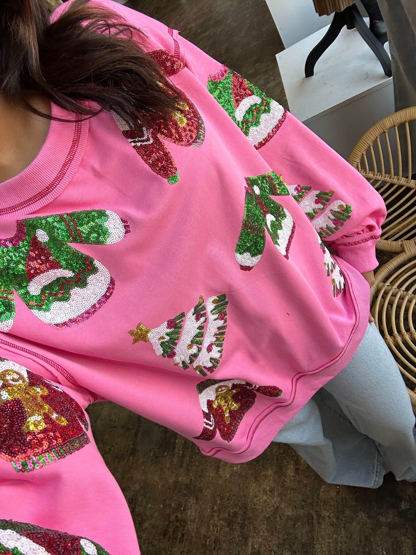 CHRISTMAS IS HERE SWEATER