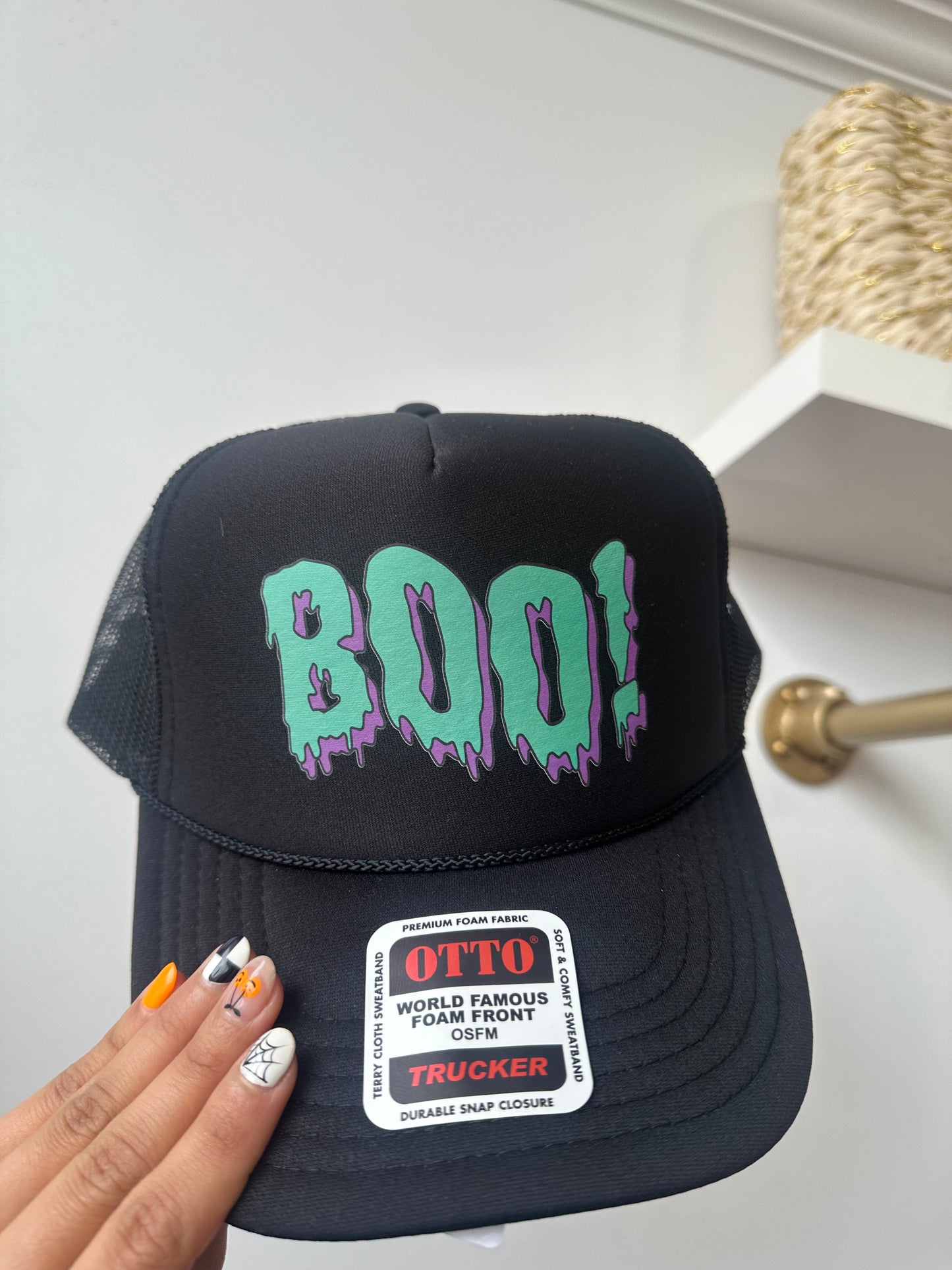 HALLOWEEN TRUCKER HAT